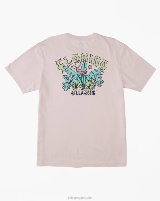 hombres neblina rosa Billabong camiseta arco florida 04LD420