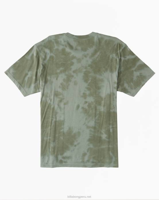 hombres sabio Billabong camiseta con bolsillo lavado 04LD352