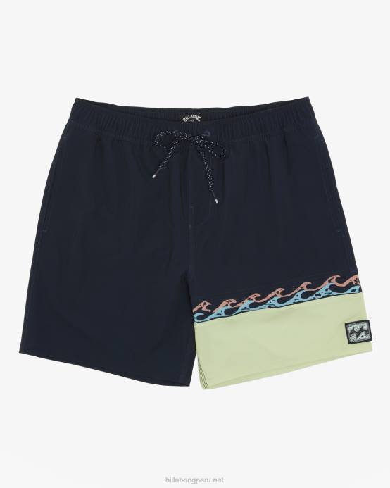 hombres Armada Billabong shorts de playa burleigh layback 17'' 04LD11