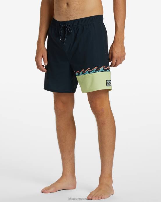 hombres Armada Billabong shorts de playa burleigh layback 17'' 04LD11