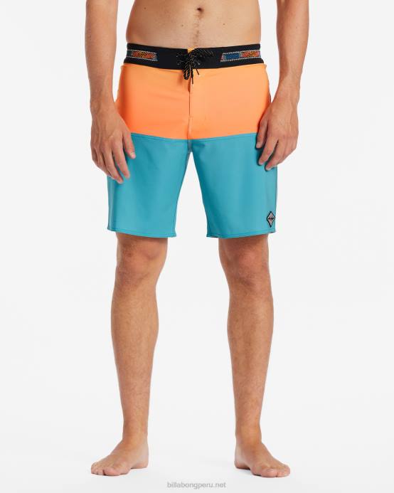 hombres agua Billabong Bañador de 19'' de rendimiento profesional de five50 04LD75