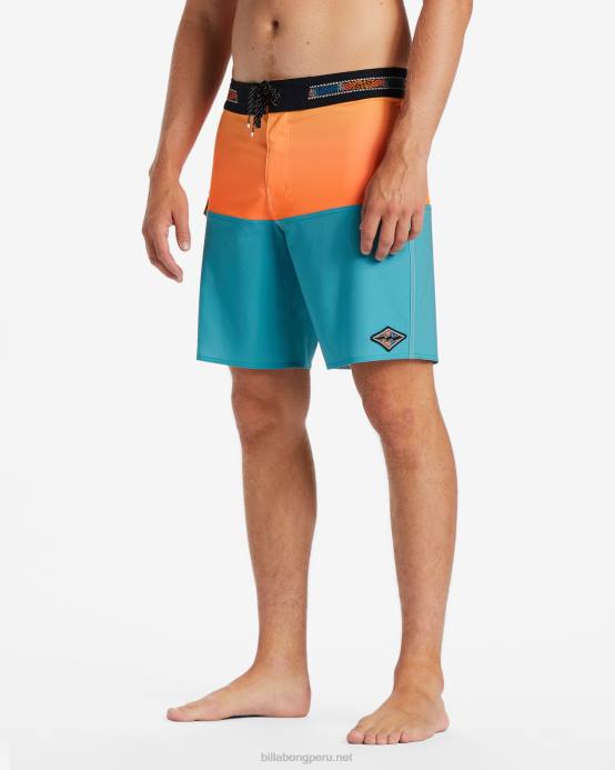 hombres agua Billabong Bañador de 19'' de rendimiento profesional de five50 04LD75