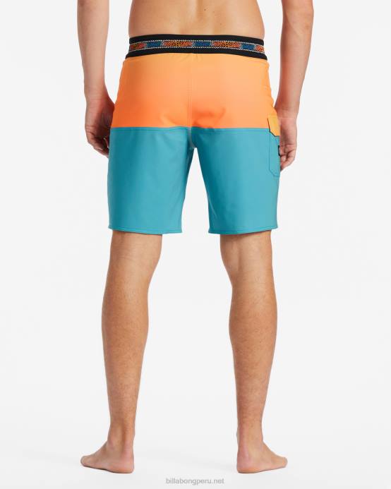 hombres agua Billabong Bañador de 19'' de rendimiento profesional de five50 04LD75