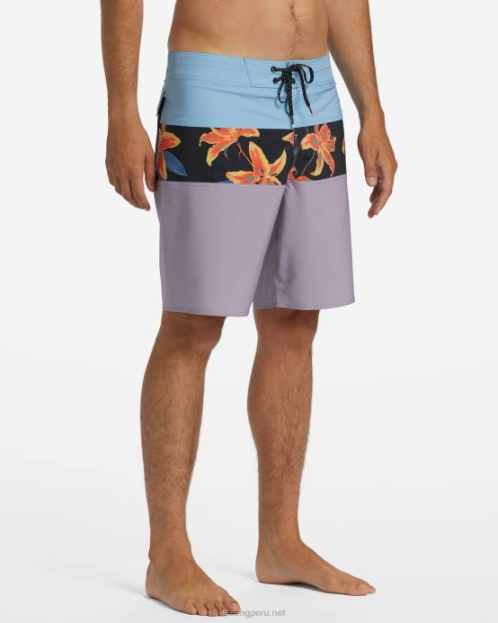 hombres azul Billabong shorts de playa tribong pro performance 18'' 04LD60