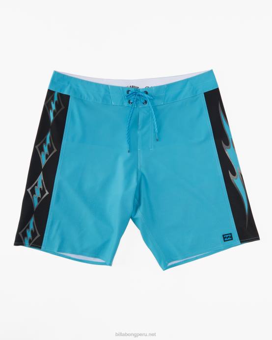 hombres azul brillante Billabong shorts de playa d bah airlite performance 19'' 04LD119