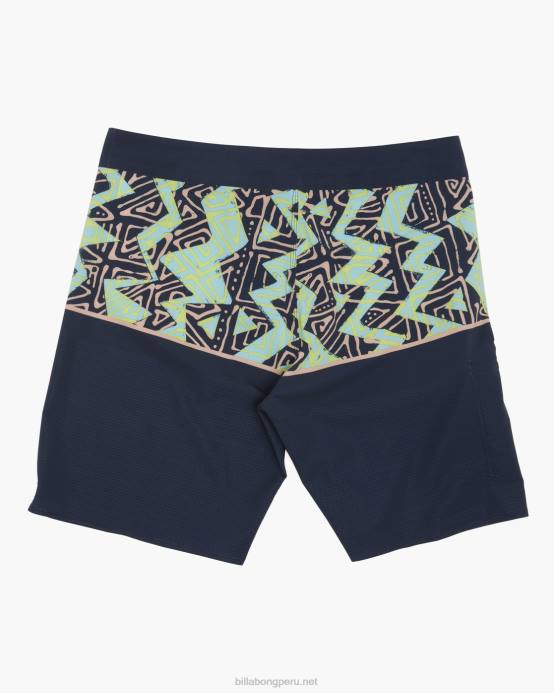 hombres azul oscuro Billabong Bañador de 19'' de rendimiento airlite 5050 04LD76