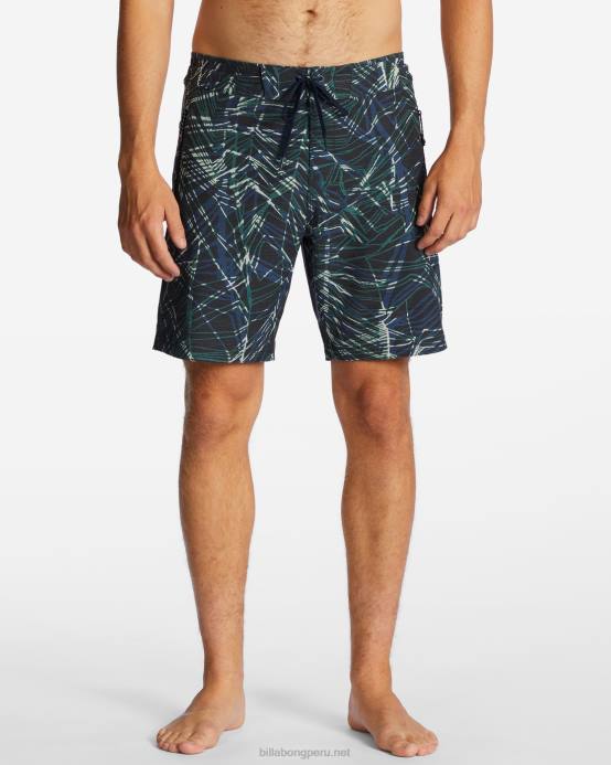 hombres bosque Billabong shorts de playa surftrek lo tide 18'' 04LD125