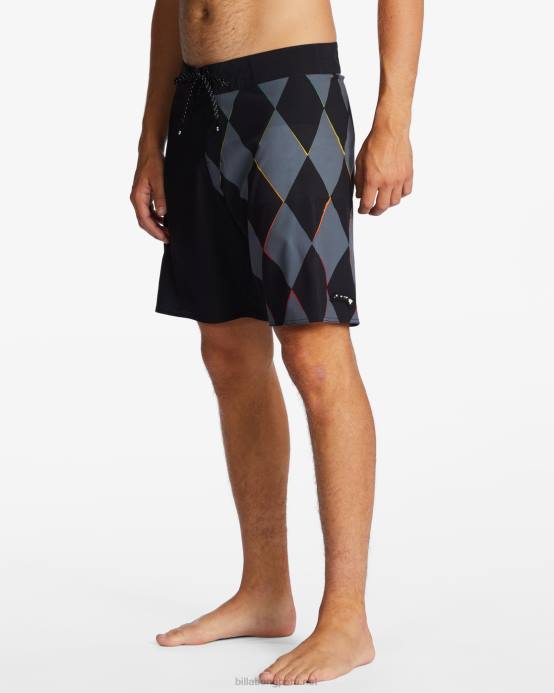 hombres carbón Billabong shorts de playa andy irons d'bah airlite 20'' 04LD148