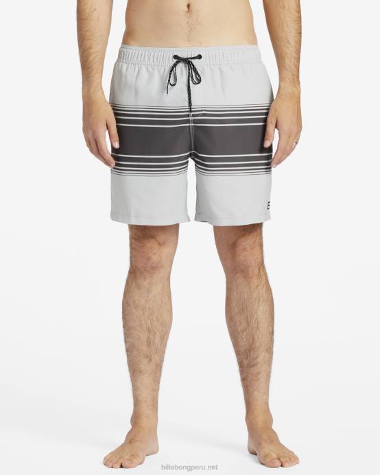 hombres carbón Billabong shorts de playa vacay layback 17'' 04LD193