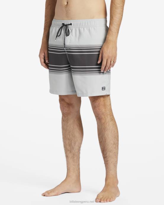 hombres carbón Billabong shorts de playa vacay layback 17'' 04LD193