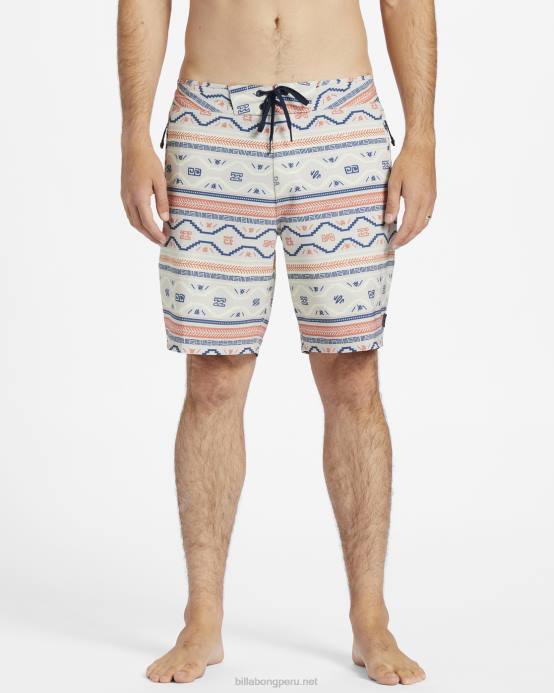 hombres chino Billabong shorts de playa surftrek lo tide 18'' 04LD78