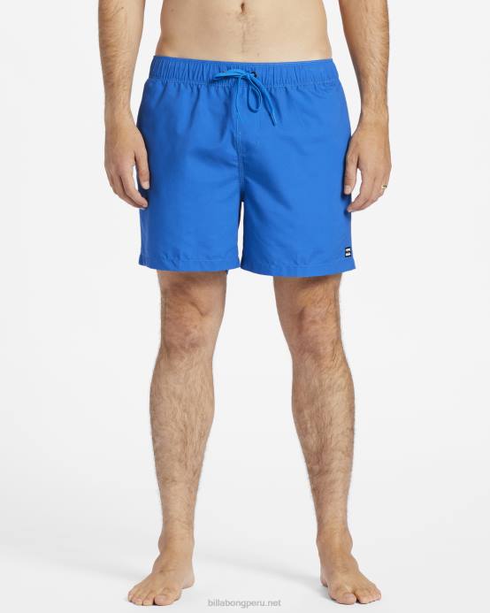 hombres cobalto Billabong shorts de playa de 16'' para todo el día 04LD43