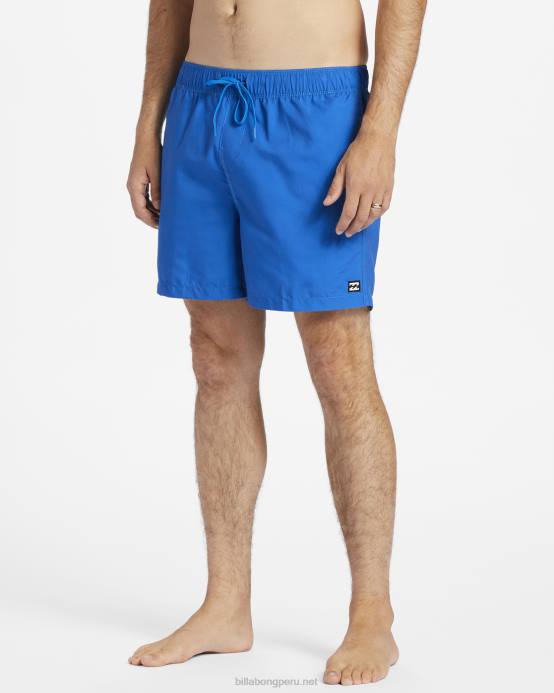 hombres cobalto Billabong shorts de playa de 16'' para todo el día 04LD43