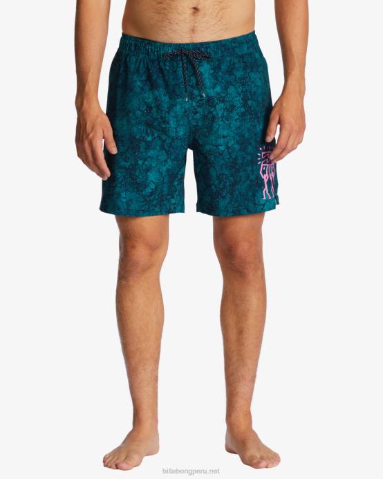 hombres marina Billabong shorts de playa riot layback 17'' 04LD108