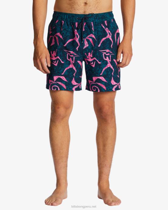 hombres marina Billabong shorts de playa sundays layback 17'' 04LD208