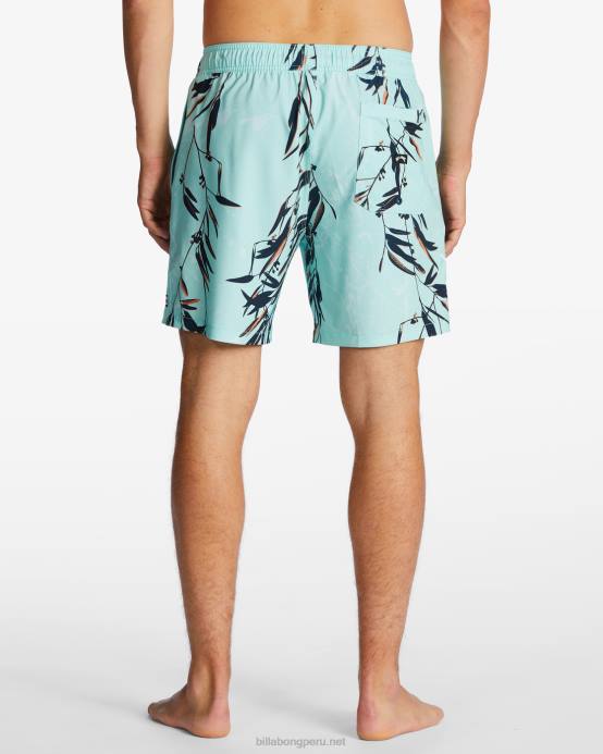 hombres menta Billabong shorts de playa sundays layback 17'' 04LD186