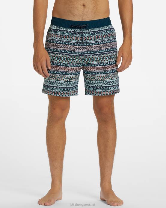 hombres menta Billabong shorts de playa sundays layback 17'' 04LD62