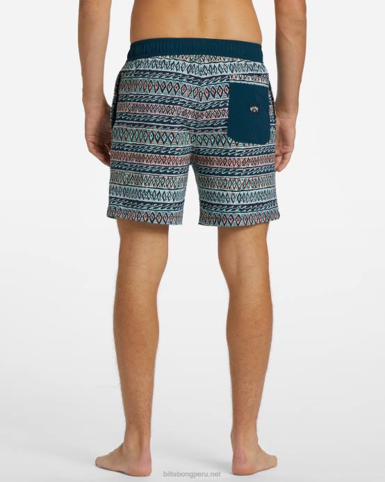 hombres menta Billabong shorts de playa sundays layback 17'' 04LD62