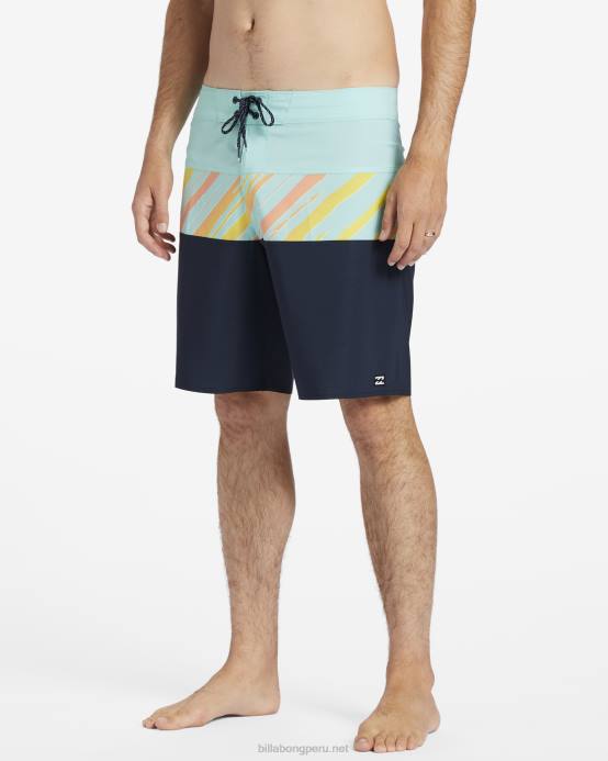 hombres menta Billabong shorts de playa tribong pro performance 18'' 04LD98