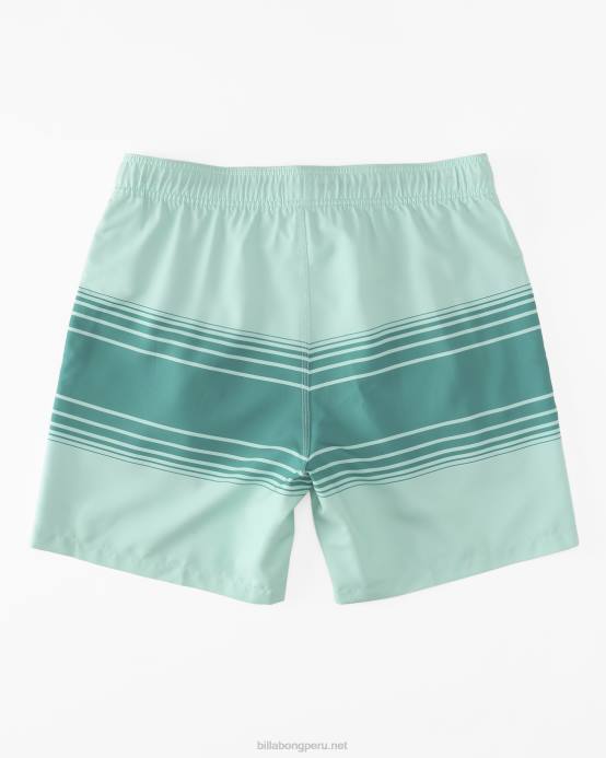 hombres menta Billabong shorts de playa vacay layback 17'' 04LD213