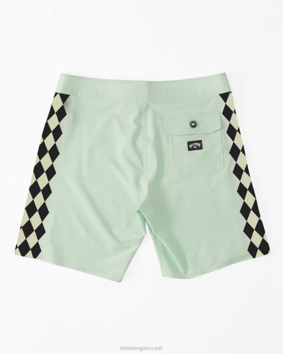 hombres menta verde Billabong Bañador d bah ciclo pro performance 18'' 04LD114