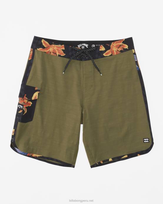 hombres militar Billabong Bañador 73 pro 19'' 04LD56