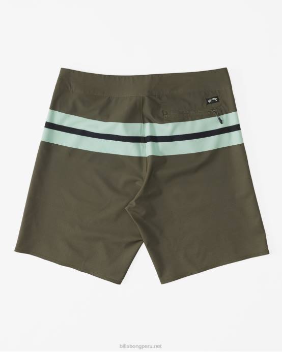 hombres militar Billabong shorts de playa Momentum Airlite Performance 19'' 04LD216