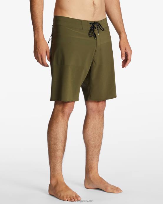 hombres militar Billabong shorts de playa de 19'' para todo el día airlite performance 04LD189