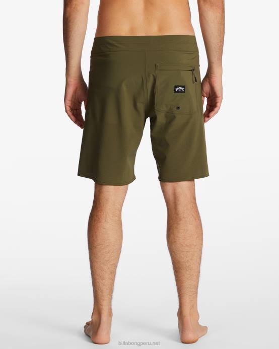 hombres militar Billabong shorts de playa de 19'' para todo el día airlite performance 04LD189