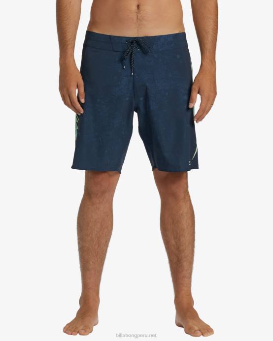hombres índigo Billabong shorts de playa d bah airlite performance 19'' 04LD20