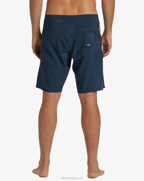 hombres índigo Billabong shorts de playa d bah airlite performance 19'' 04LD20