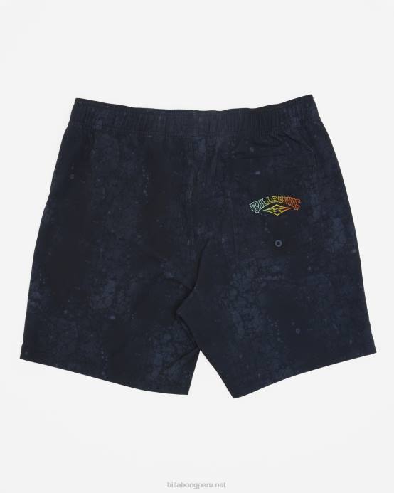 hombres índigo Billabong shorts de playa riot layback 17'' 04LD9