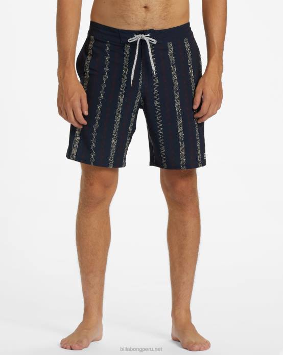 hombres índigo Billabong shorts de playa sundays lo tide 19'' 04LD16