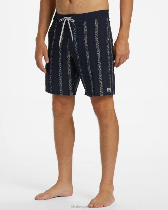 hombres índigo Billabong shorts de playa sundays lo tide 19'' 04LD16