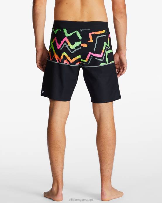 hombres neón Billabong Bañador de 19'' de rendimiento airlite 5050 04LD209