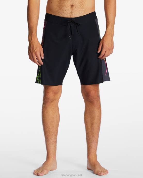 hombres neón Billabong shorts de playa d bah airlite performance 19'' 04LD120