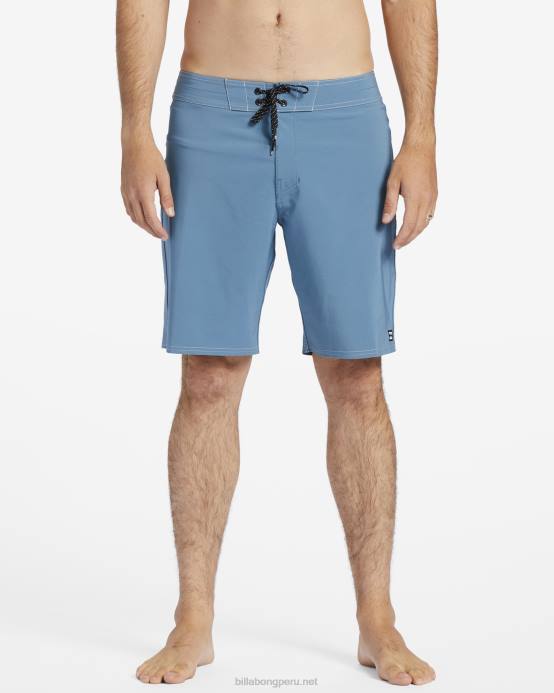 hombres neblina azul Billabong shorts de baño profesionales todo el día 20'' 04LD40