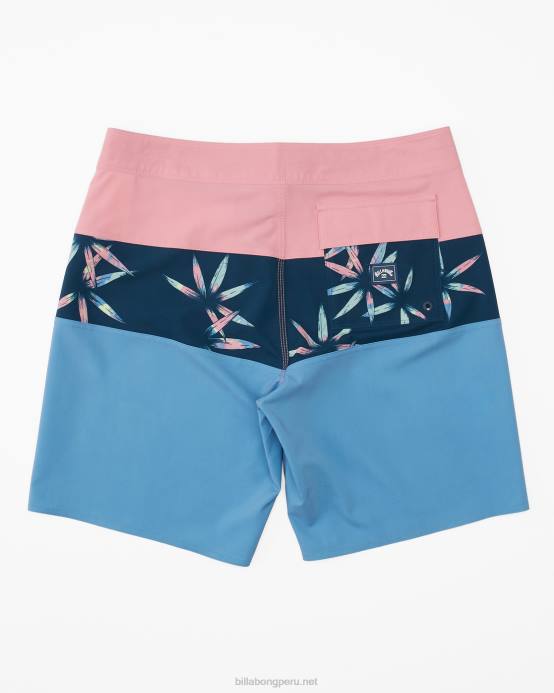 hombres neblina azul Billabong shorts de baño tribong pro 19'' 04LD29