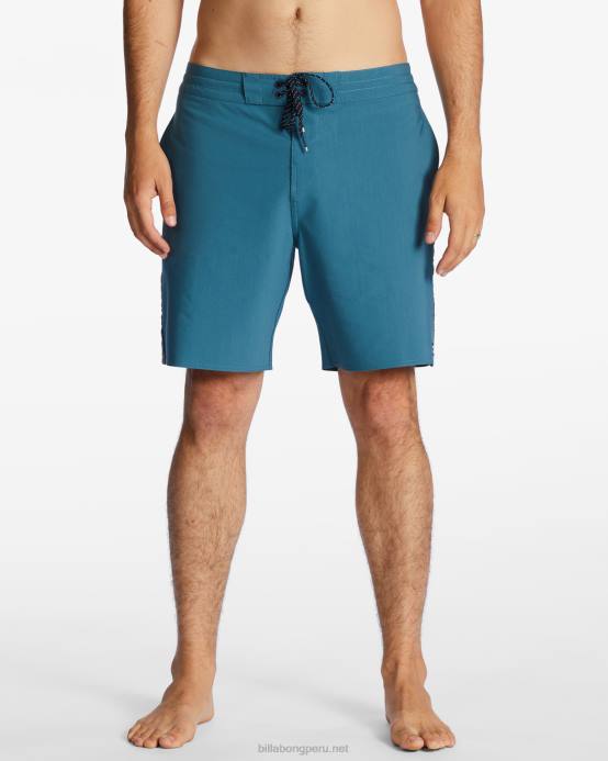 hombres neblina azul Billabong shorts de playa d bah lo tide 18'' 04LD190