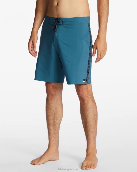 hombres neblina azul Billabong shorts de playa d bah lo tide 18'' 04LD190