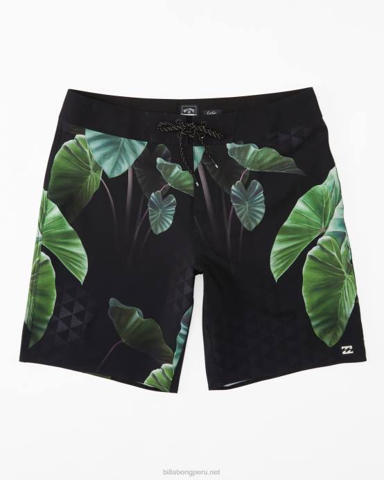 hombres negro Billabong Bañador kamea kalo ciclo pro 19'' 04LD124