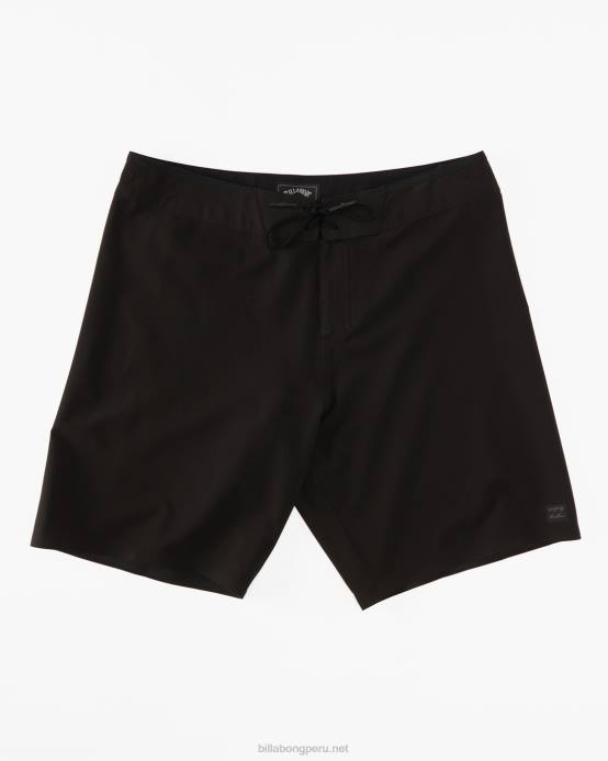 hombres negro Billabong shorts de playa d bah airlite plus performance 19'' 04LD26