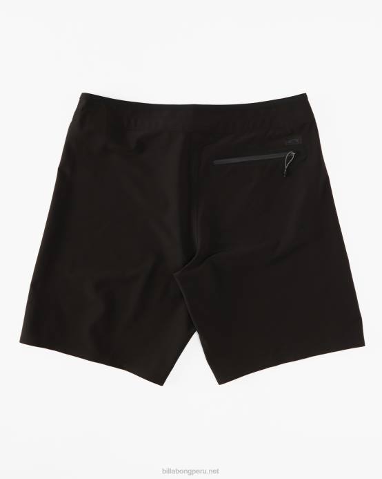 hombres negro Billabong shorts de playa d bah airlite plus performance 19'' 04LD26