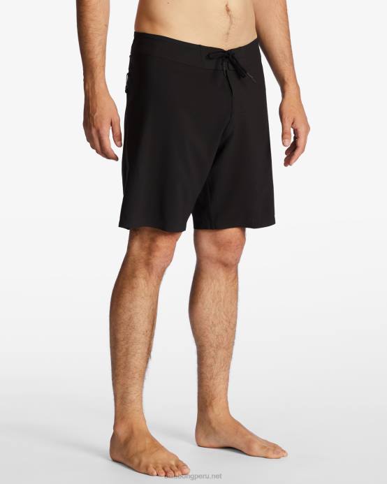 hombres negro Billabong shorts de playa d bah airlite plus performance 19'' 04LD26