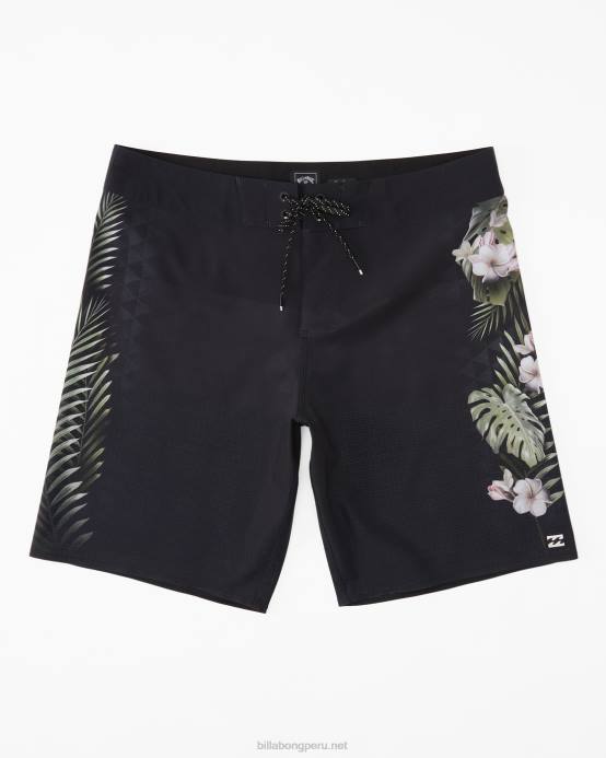 hombres negro Billabong shorts de playa kamea monstera airlite 19'' 04LD123