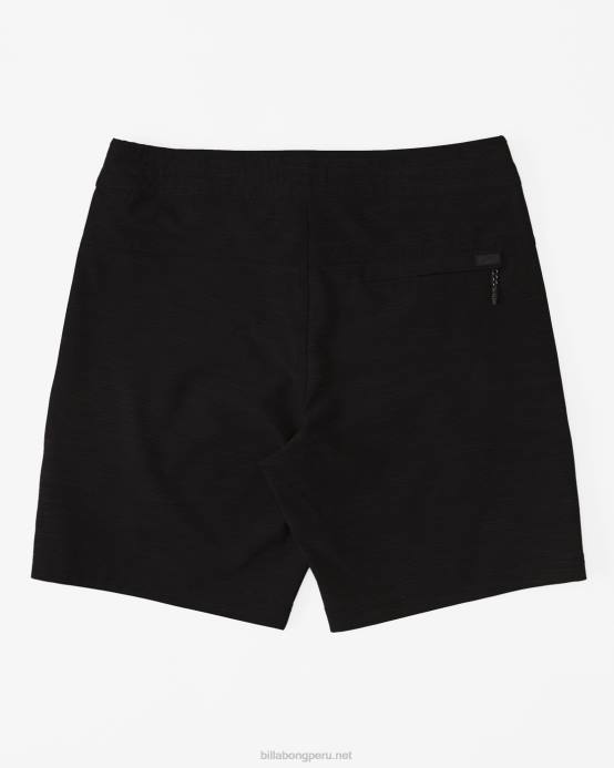 hombres negro Billabong shorts de playa surftrek lo tide 18'' 04LD21