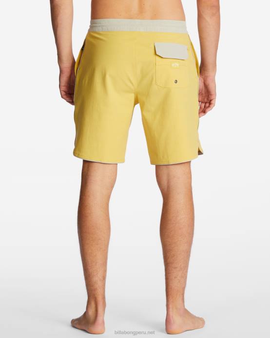 hombres oro Billabong 73 bañador lo tide 17'' 04LD154