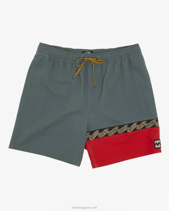hombres sabio Billabong shorts de playa burleigh layback 17'' 04LD10