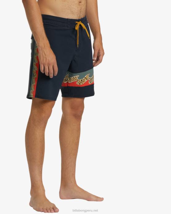 hombres sigilo Billabong shorts de baño burleigh pro performance 19'' 04LD12