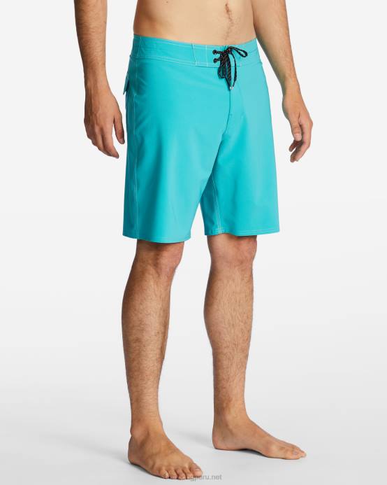 hombres turquesa Billabong shorts de baño profesionales todo el día 20'' 04LD156